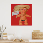 Het grootste Poster van de troll ter wereld RED (Keuken)