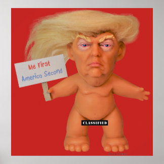 Het grootste Poster van de troll ter wereld RED