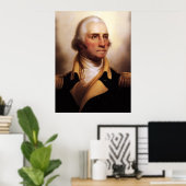 Het grootste Poster van George Washington Portrait (Thuiskantoor)