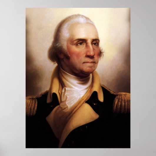 Het grootste Poster van George Washington Portrait (Voorkant)