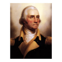Het grootste Poster van George Washington Portrait