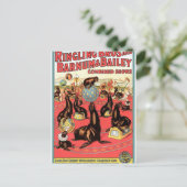 Het grootste Show op Aarde Briefkaart (Staand voorkant)