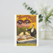 Het grootste show van Barnum en Bailey op aarde — Briefkaart (Staand voorkant)