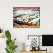 Het grootste show van Barnum en Bailey op aarde Poster (Thuiskantoor)