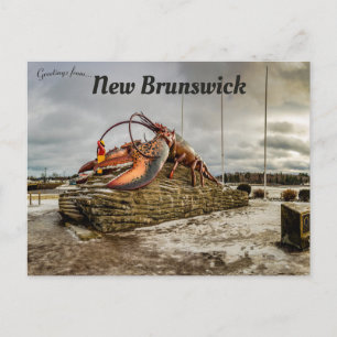 Het grootste standbeeld ter wereld is New Brunswic Briefkaart