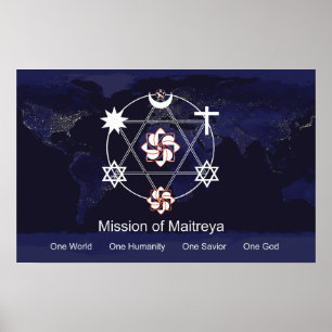 Het grootste teken boven de aarde poster