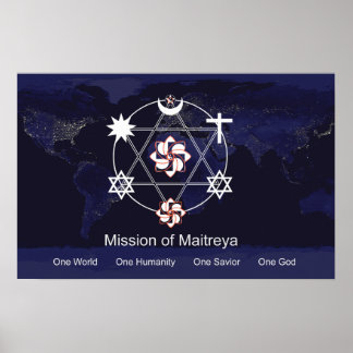 Het grootste teken boven de aarde poster