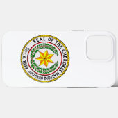 Het grootzegel van de Cherokee Nation Oklahoma Case-Mate iPhone Case (Achterkant (horizontaal))