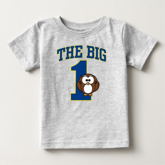 HET GROTE #1 VERJAARDAG T-shirt (Voorkant)