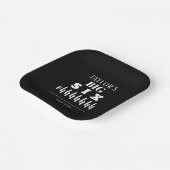 Het GROTE 60ste verjaardagsfeestje Papieren Bordje (Gebogen)