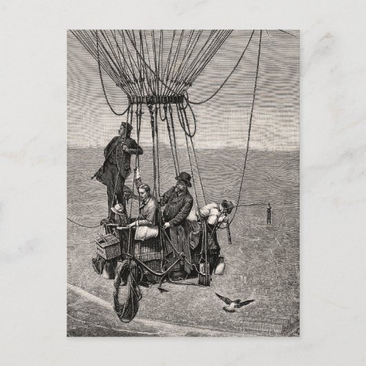 Het grote ballonvaart Briefkaart (Voorkant)