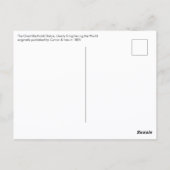 Het grote Bartholdi-beeld, Vrijheidsbeeld Briefkaart (Achterkant)