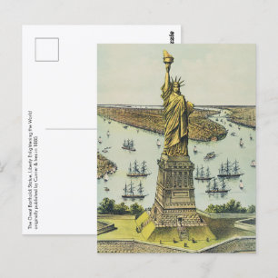 Het grote Bartholdi-beeld, Vrijheidsbeeld Briefkaart