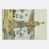 Het grote Bartholdi-beeld, Vrijheidsbeeld Inpakpapier Vel (Voorkant 3)
