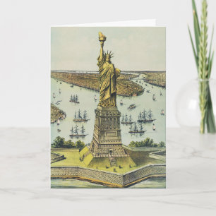 Het grote Bartholdi-beeld, Vrijheidsbeeld Kaart