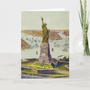 Het grote Bartholdi-beeld, Vrijheidsbeeld Kaart