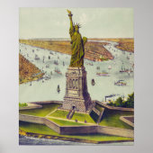 Het grote Bartholdi-beeld, Vrijheidsbeeld Poster (Voorkant)