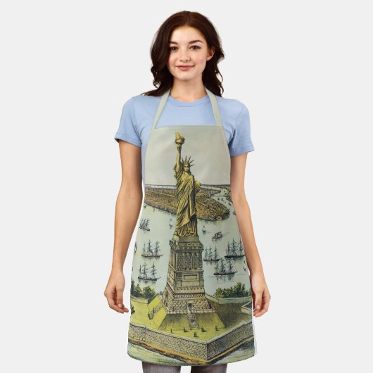Het grote Bartholdi-beeld, Vrijheidsbeeld Schort (Gedragen)