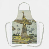 Het grote Bartholdi-beeld, Vrijheidsbeeld Schort (Voorkant)