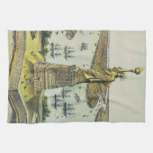 Het grote Bartholdi-beeld, Vrijheidsbeeld Theedoek (Horizontaal)