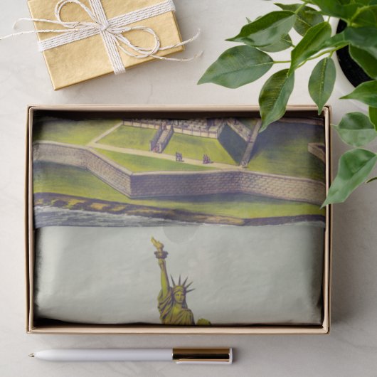 Het grote Bartholdi-beeld, Vrijheidsbeeld Tissuepapier (Geschenk)