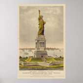 Het Grote Bartholdi-Vrijheidsbeeld Poster (Voorkant)