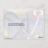 Het grote blauwe paard van Franz Marc Briefkaart (Achterkant)