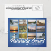 Het grote briefkaart 16rev van Oklahoma van het (Voorkant / Achterkant)