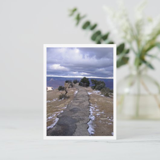 Het grote Briefkaart van de Weg van de Canion (Staand voorkant)