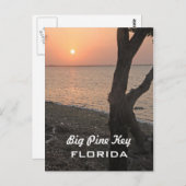 Het grote Briefkaart van de Zonsopgang van de (Voorkant / Achterkant)