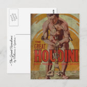 Het Grote briefkaart van Houdini (Voorkant / Achterkant)