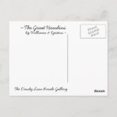 Het Grote briefkaart van Houdini (Achterkant)