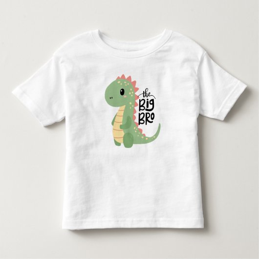 Het grote bro dino shirt (Voorkant)