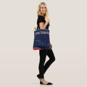 Het grote buitengebied. tote bag (Op model)