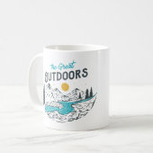 Het grote buitenleven 2 koffiemok (Voorkant links)