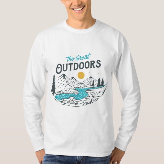 Het grote buitenleven 2 t-shirt (Voorkant)