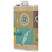 Het grote buitenleven heupfles (Links)