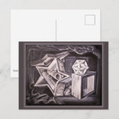 Het grote dodecahedron leven nog briefkaart (Voorkant / Achterkant)