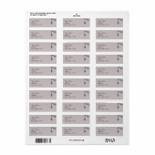 Het grote Easy Wedding Label (Full Sheet)
