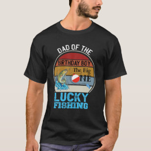 Het grote 'één dag-thema' Vist papa van de geboort T-shirt