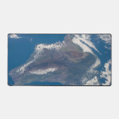 Het grote eiland Hawaï en zijn bergen Bureaumat (Voorkant)