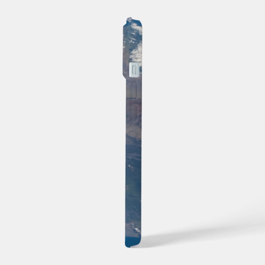 Het grote eiland Hawaï en zijn bergen iPhone 15 Case (Linkerkant)