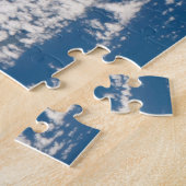 Het grote eiland Hawaï en zijn bergen Legpuzzel (Zijkant)