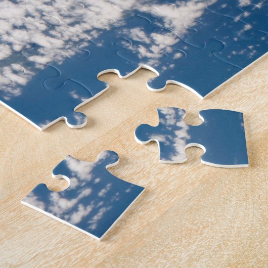 Het grote eiland Hawaï en zijn bergen Legpuzzel (Zijkant)