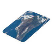 Het grote eiland Hawaï en zijn bergen Magneet (Linkerzijde)