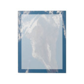 Het grote eiland Hawaï en zijn bergen Notitieblok (Linkerzijde)