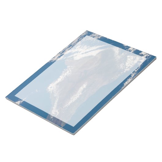 Het grote eiland Hawaï en zijn bergen Notitieblok (Schuin)