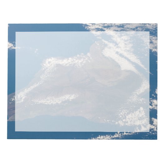 Het grote eiland Hawaï en zijn bergen Notitieblok (Voorkant)