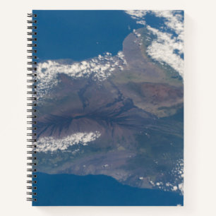 Het grote eiland Hawaï en zijn bergen Notitieboek