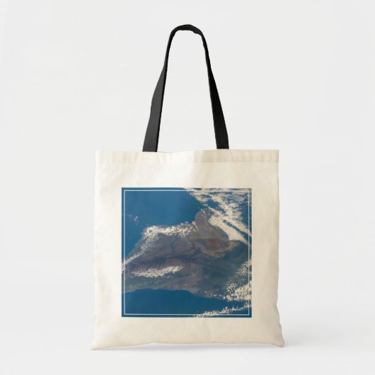 Het grote eiland Hawaï en zijn bergen Tote Bag (Voorkant)